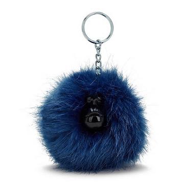 Kipling Pompom Monkey Keychain Kiegészítők Kék | HU 1957JP